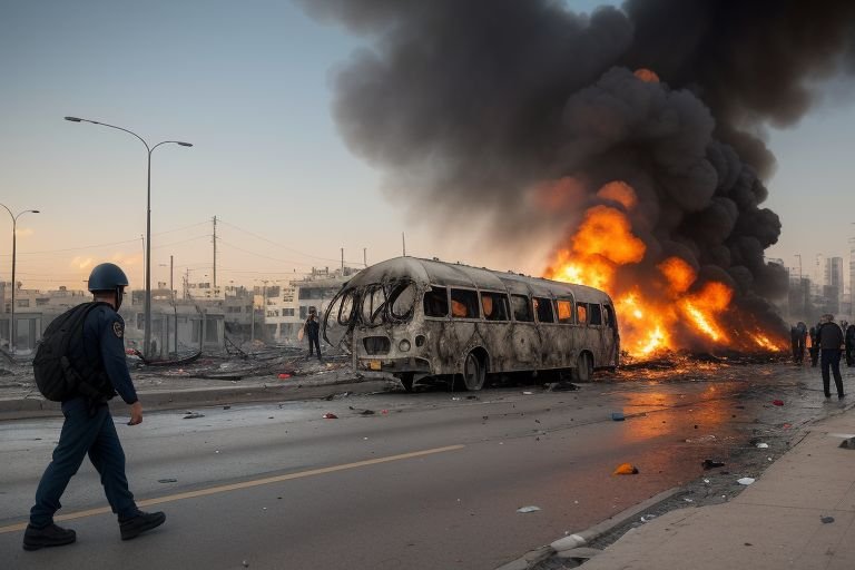 Bus Bombings In Tel Aviv Suburb Raise Fears Of Escalating Violence